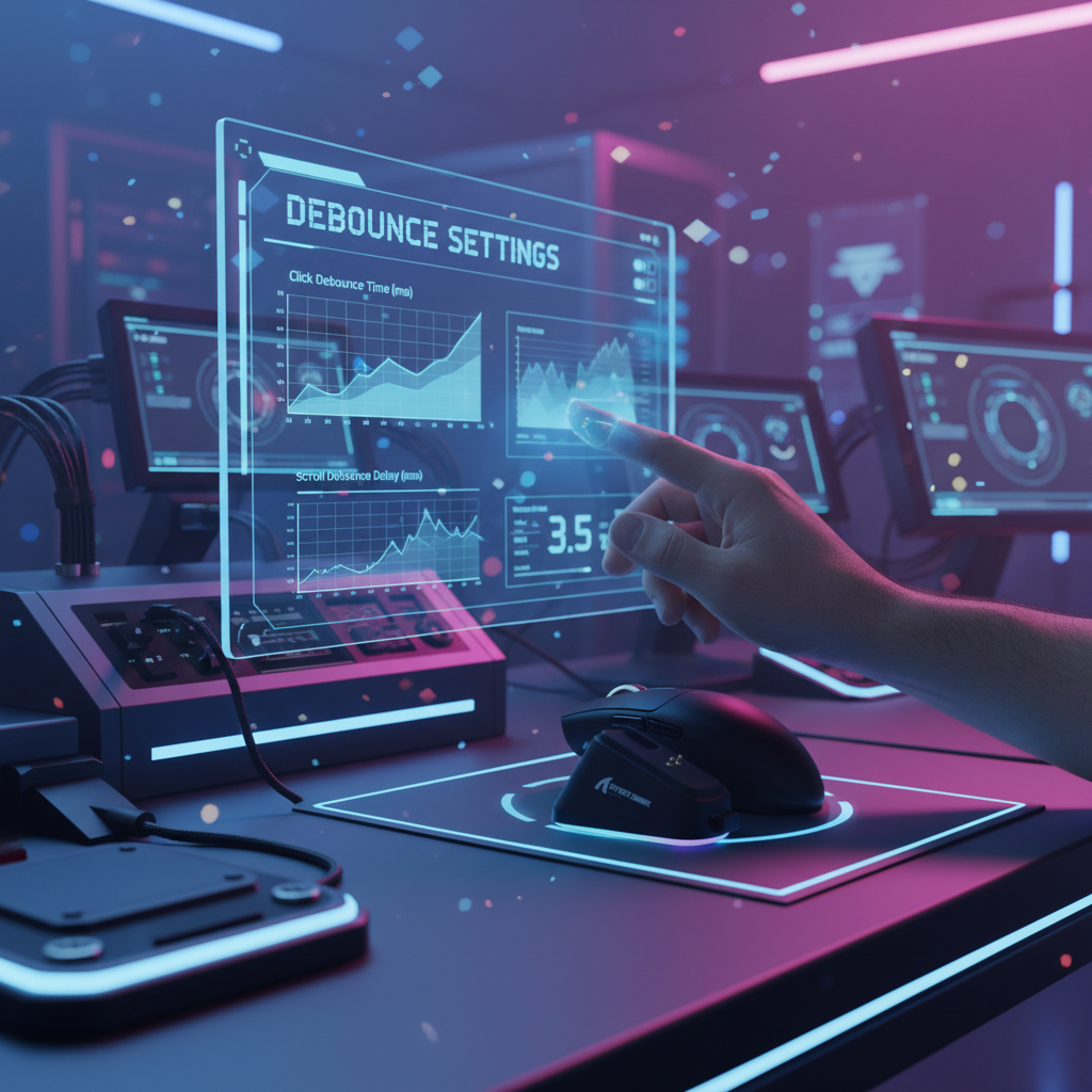 Adjusting Debounce Time: Balancing Speed and Double-Clicking