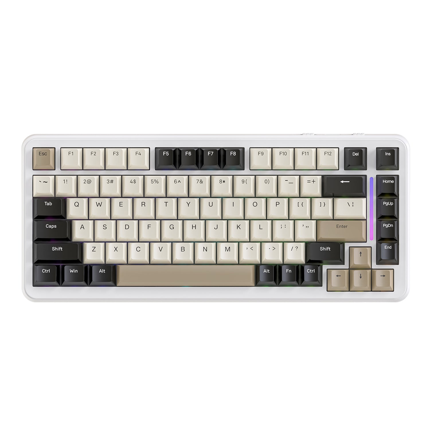 ATTACK SHARK M86 トライモードガスケット メカニカル キーボード