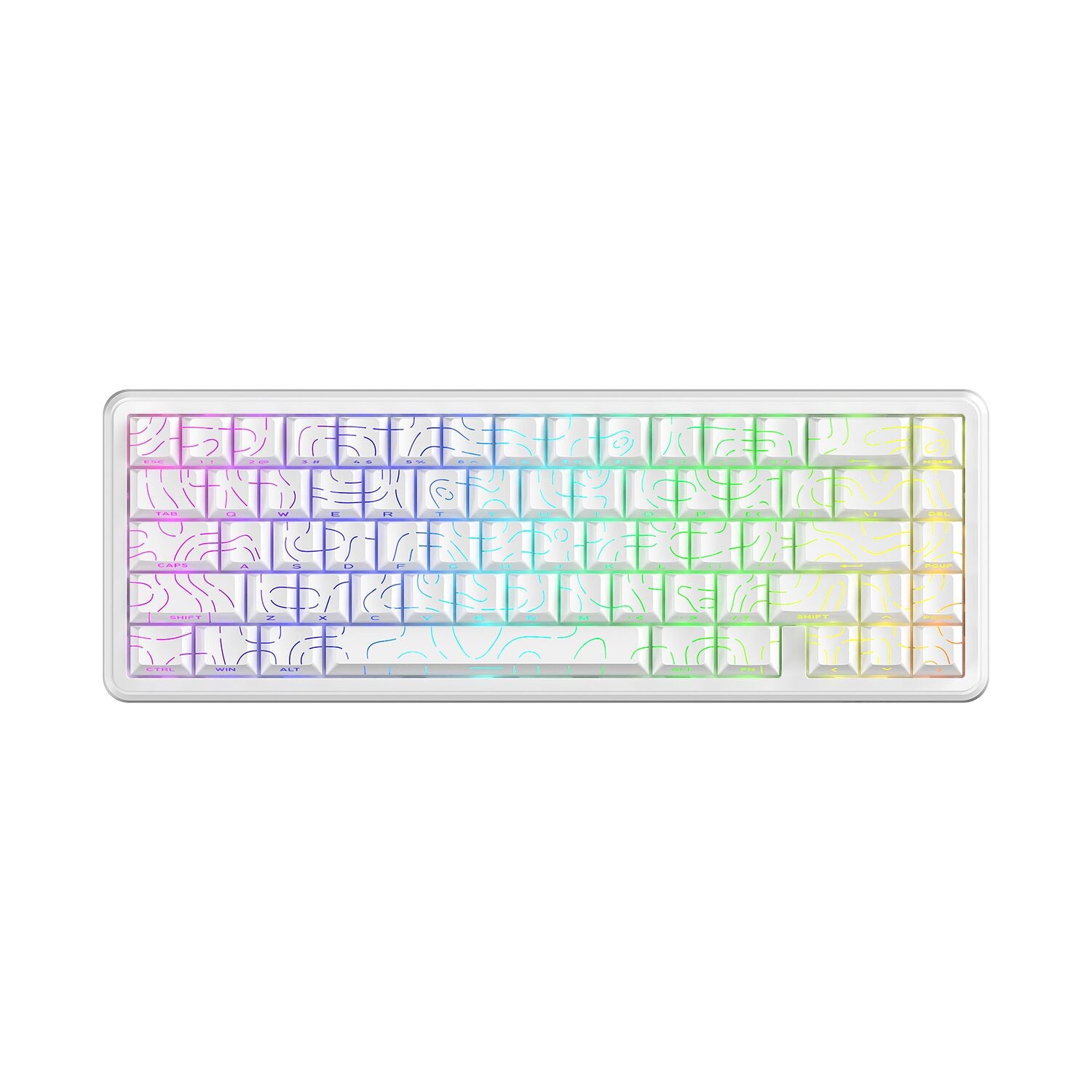 ATTACK SHARK X65 HE 磁気スイッチ ラピッド トリガー キーボード