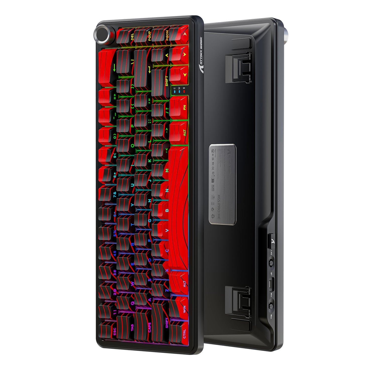 ATTACK SHARK X65PRO HE ラピッド トリガー キーボード