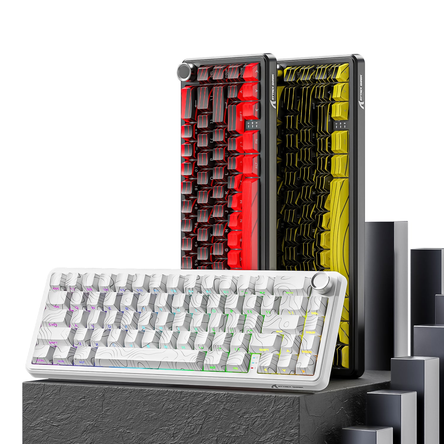 ATTACK SHARK X65PRO HE ラピッド トリガー キーボード