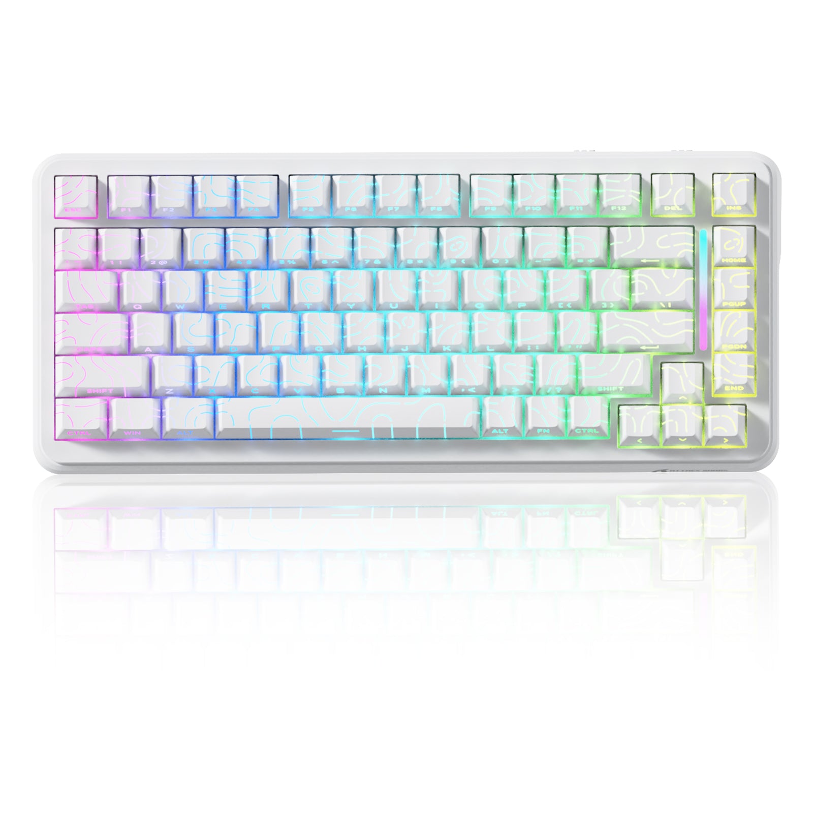 ATTACK SHARK X82PRO HE ワイヤレス ラピッドトリガー ゲーミングキーボード マグネティックスイッチ