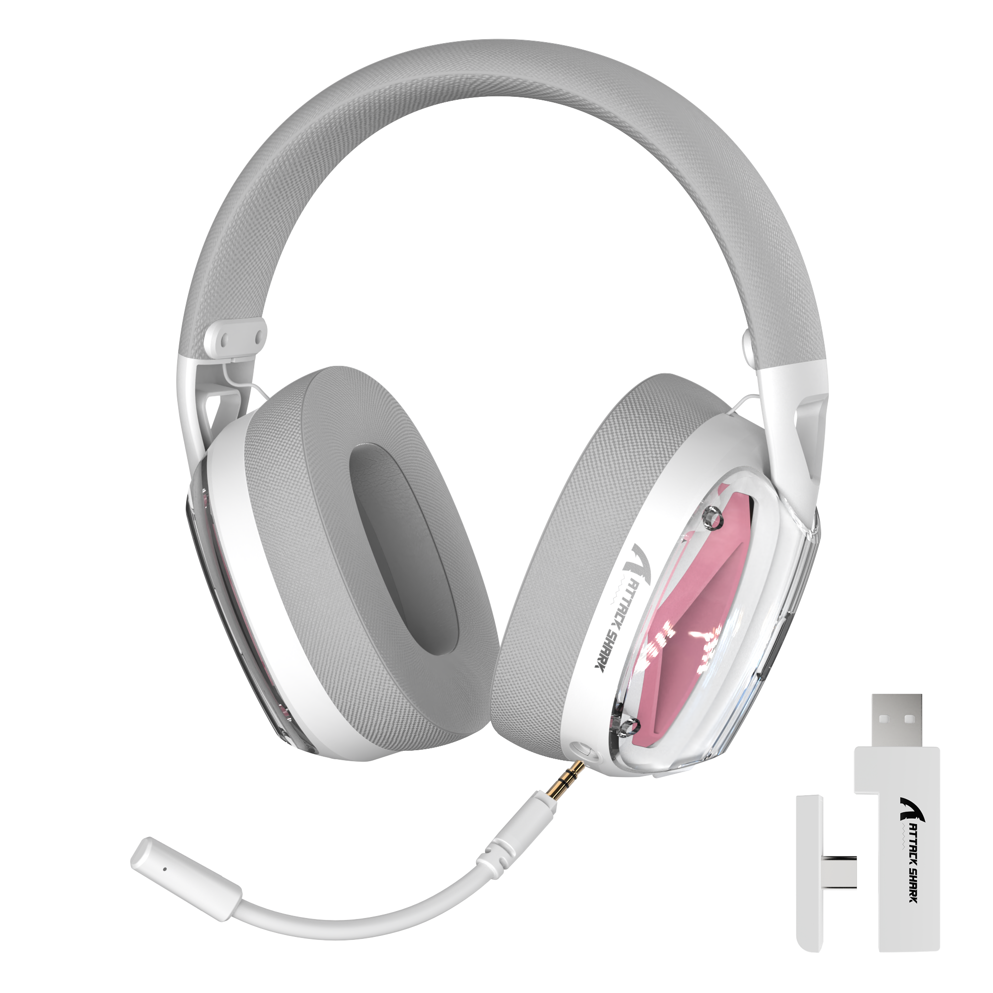 ATTACK SHARK L60 超軽量 3モード ゲーミングヘッドセット