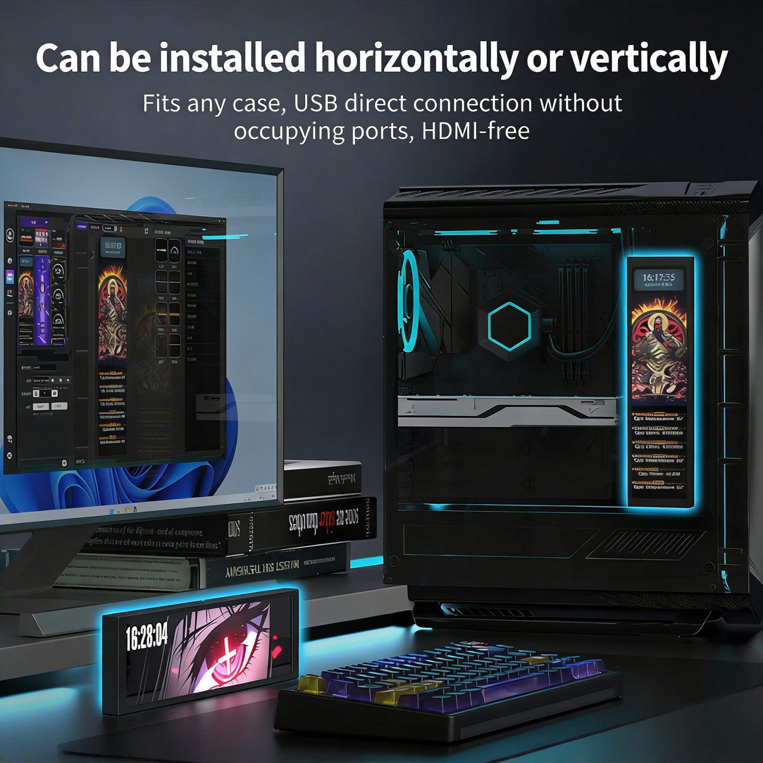 ATTACK SHARK x AJAZZ 9.2-inch IPS LCD Monitor