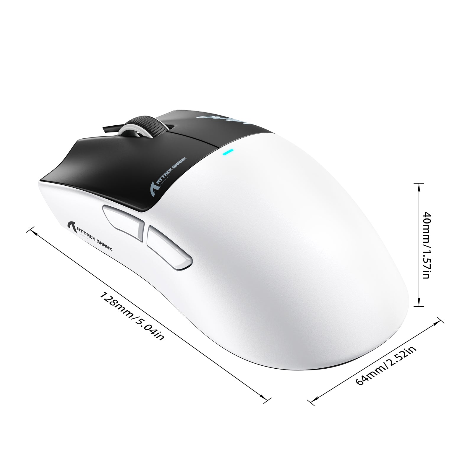 ATTACK SHARK X11 PRO V2 ワイヤレスゲーミングマウス TFTディスプレイ付き充電ドック