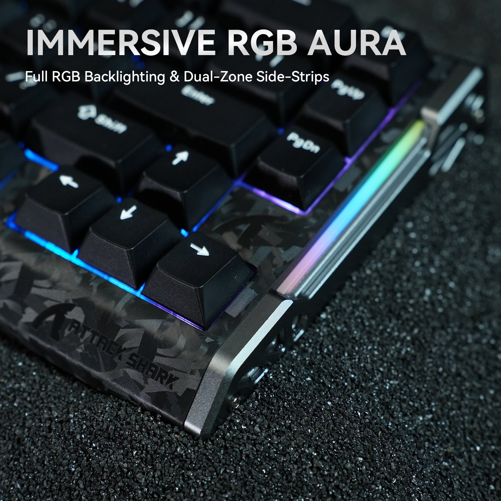 ATTACK SHARK X11 ULTRA & R68 HE カーボンファイバーゲーミングバンドル(C01ULTRAコイルケーブル付き)