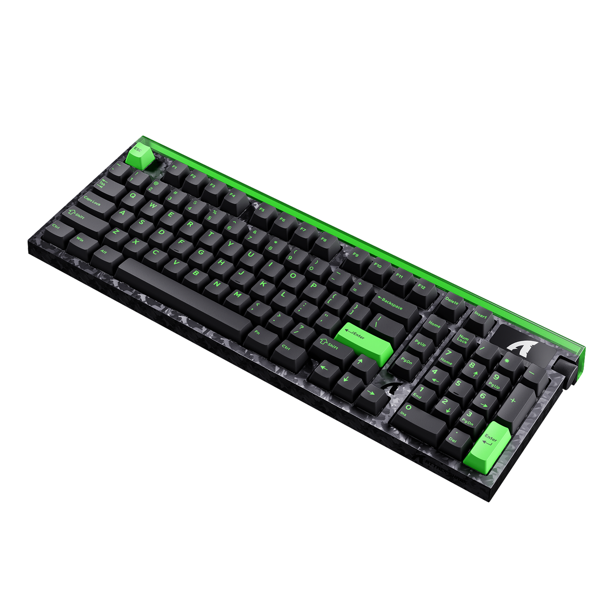 ATTACK SHARK R98 HE カーボンファイバー ラピッドトリガーキーボード マグネティックスイッチ