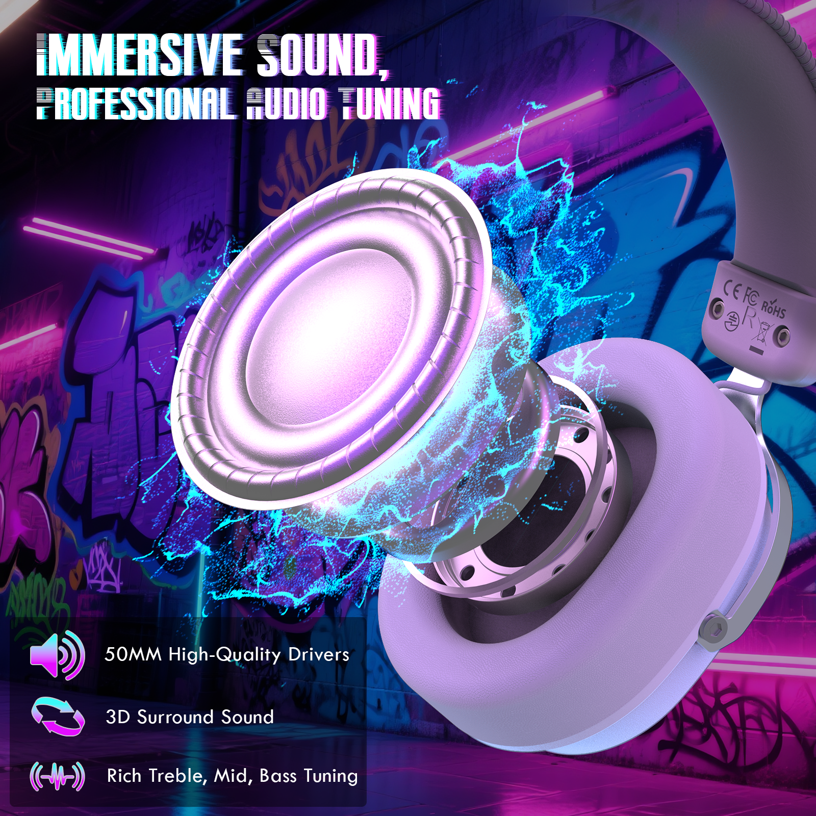 ATTACK SHARK L30PRO ワイヤレスゲーミングヘッドセット