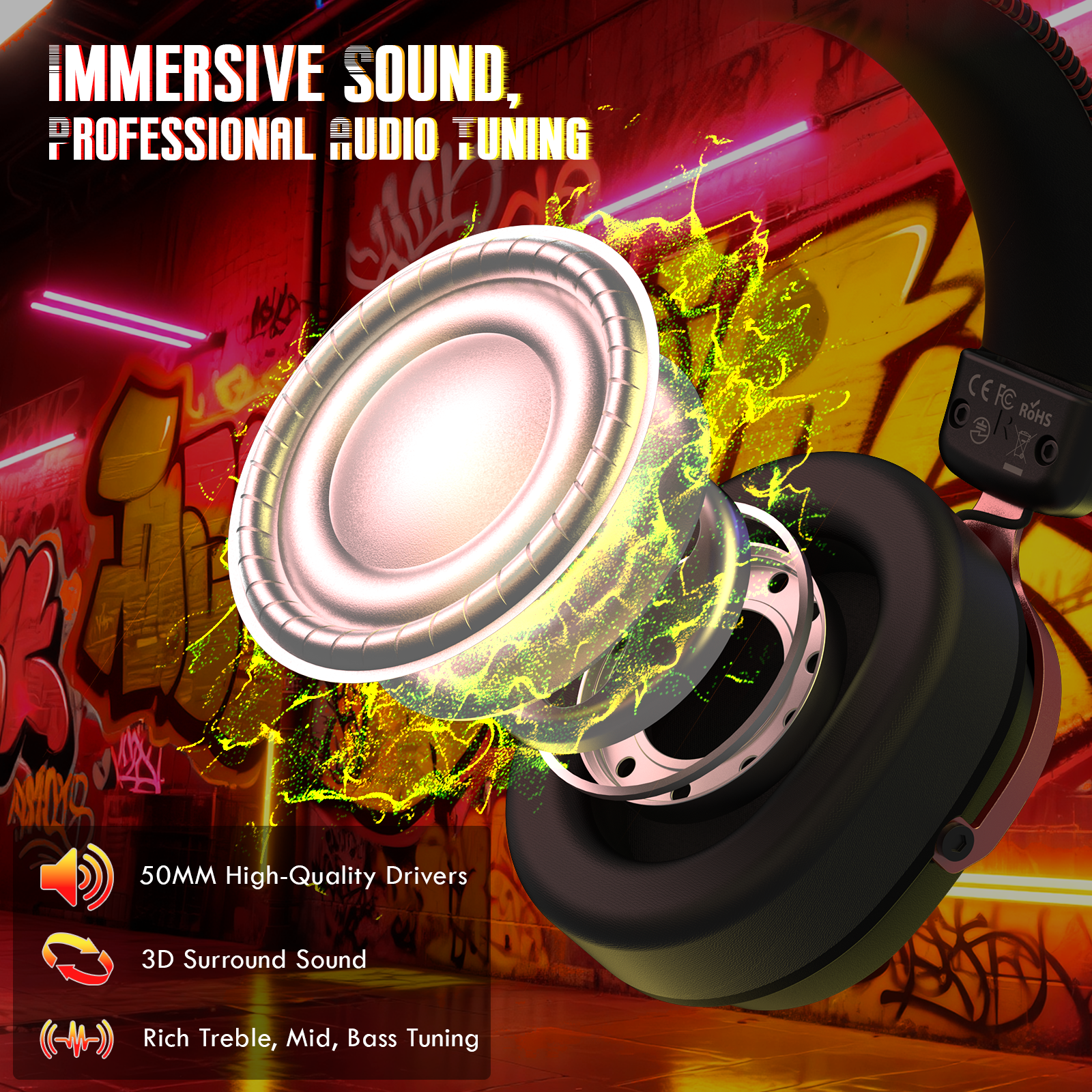 ATTACK SHARK L30PRO ワイヤレスゲーミングヘッドセット