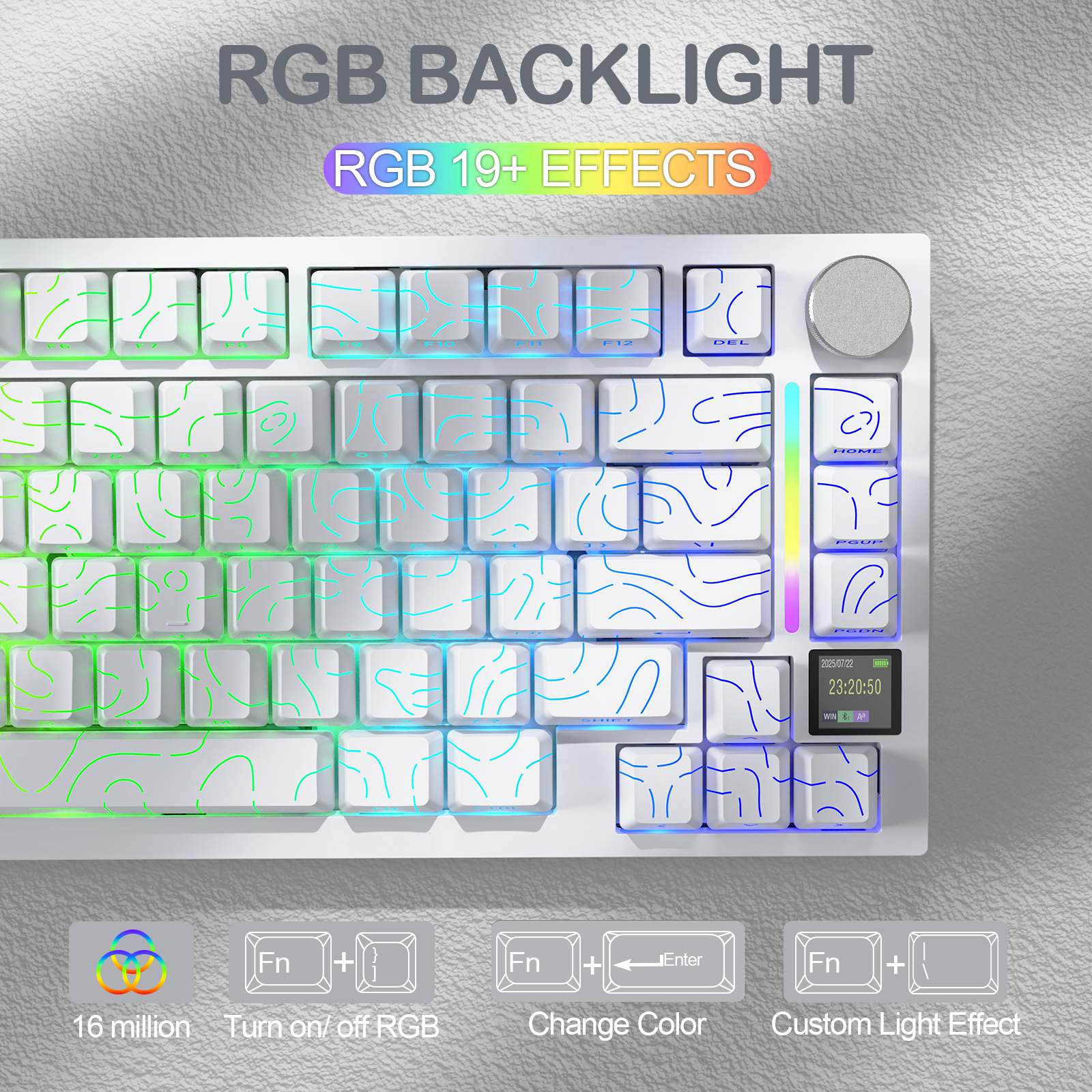ATTACK SHARK X820Ultra トライモードガスケットメカニカルキーボード