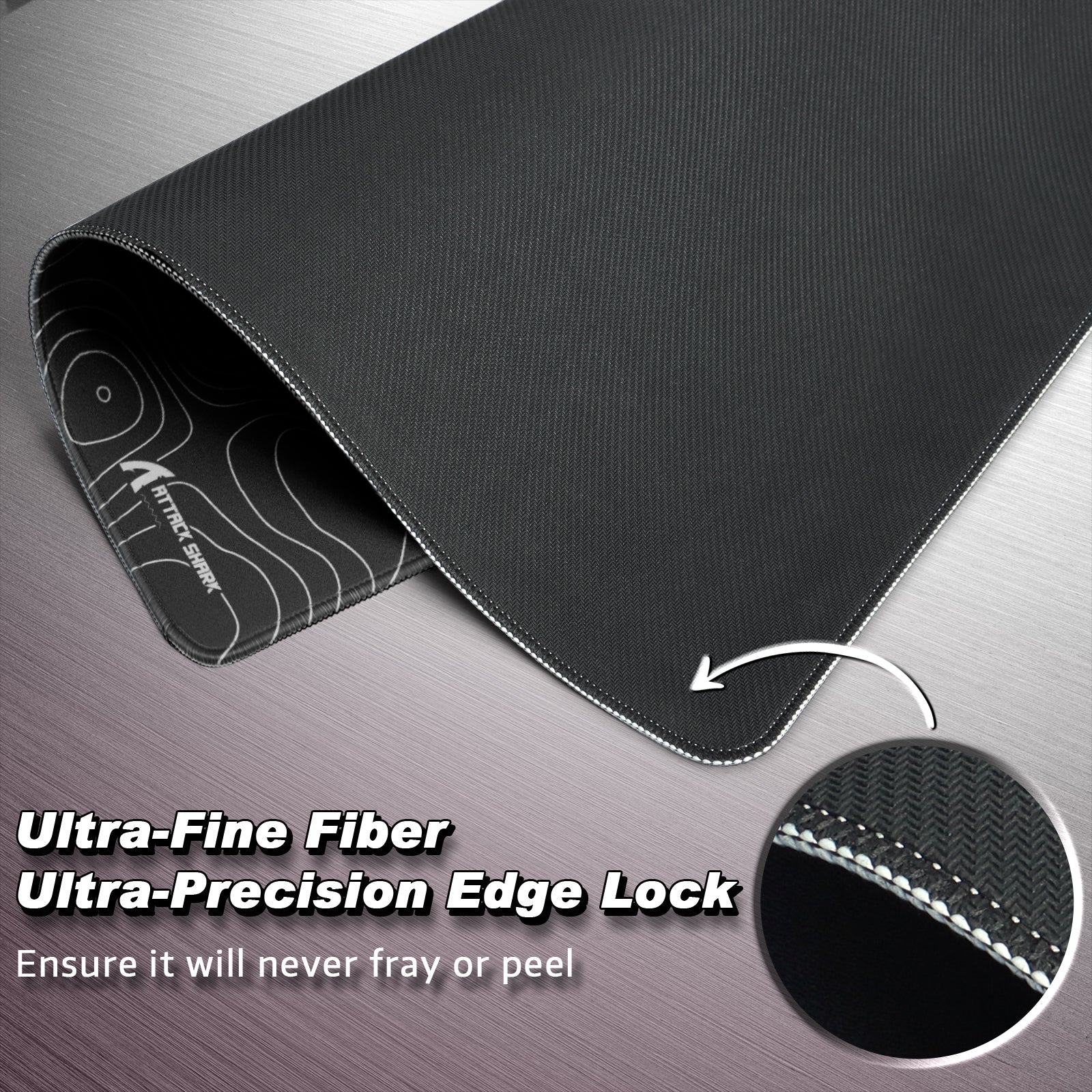 ATTACK SHARK CM02 eスポーツ ゲーミングマウスパッド