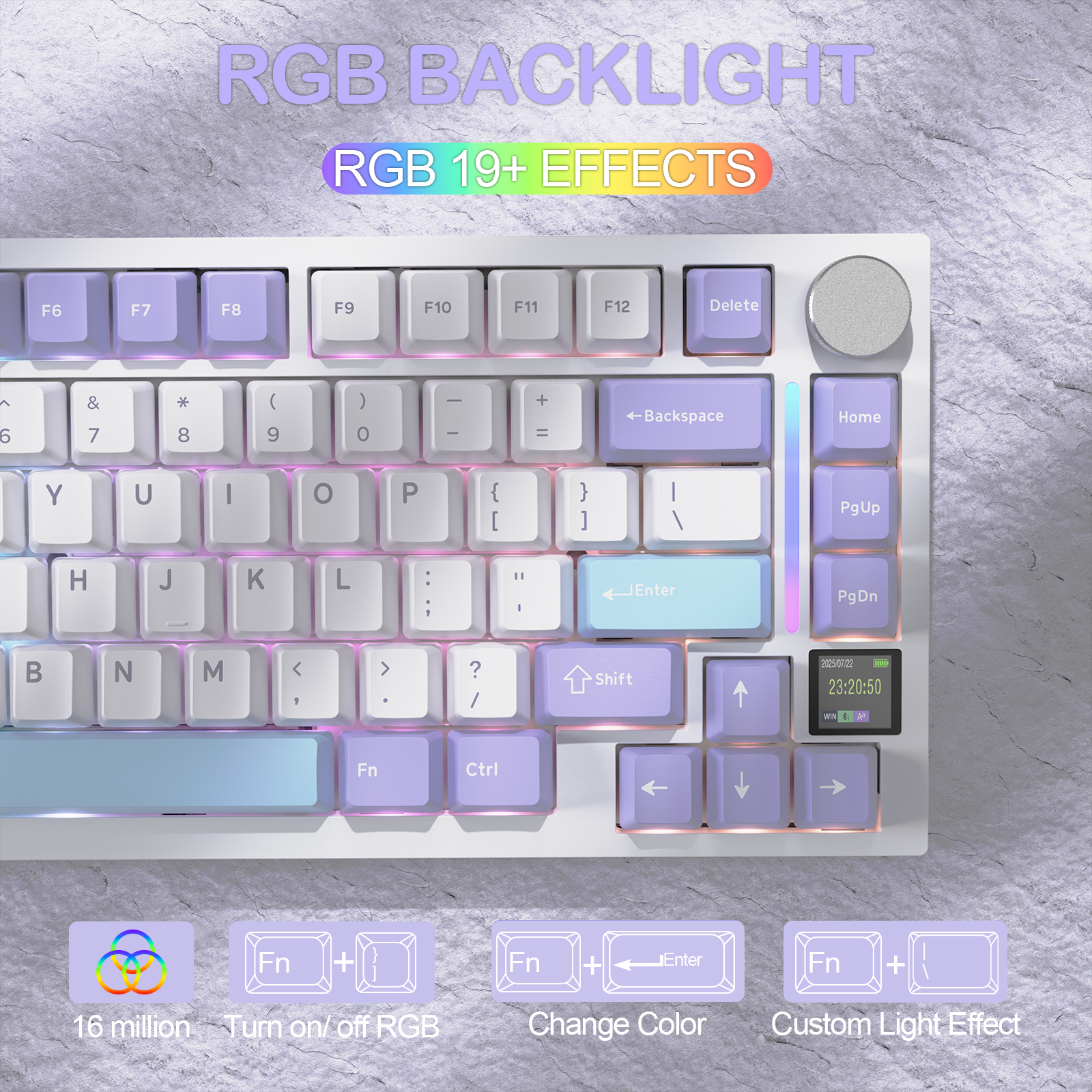 ATTACK SHARK X820Ultra トライモードガスケットメカニカルキーボード