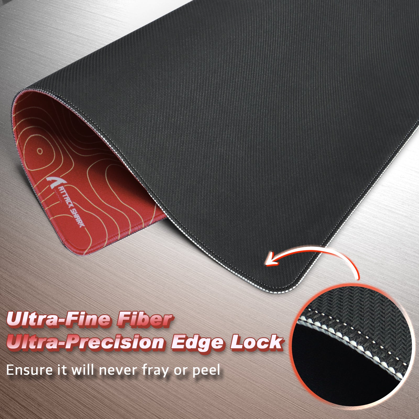 ATTACK SHARK CM02 eスポーツ ゲーミングマウスパッド