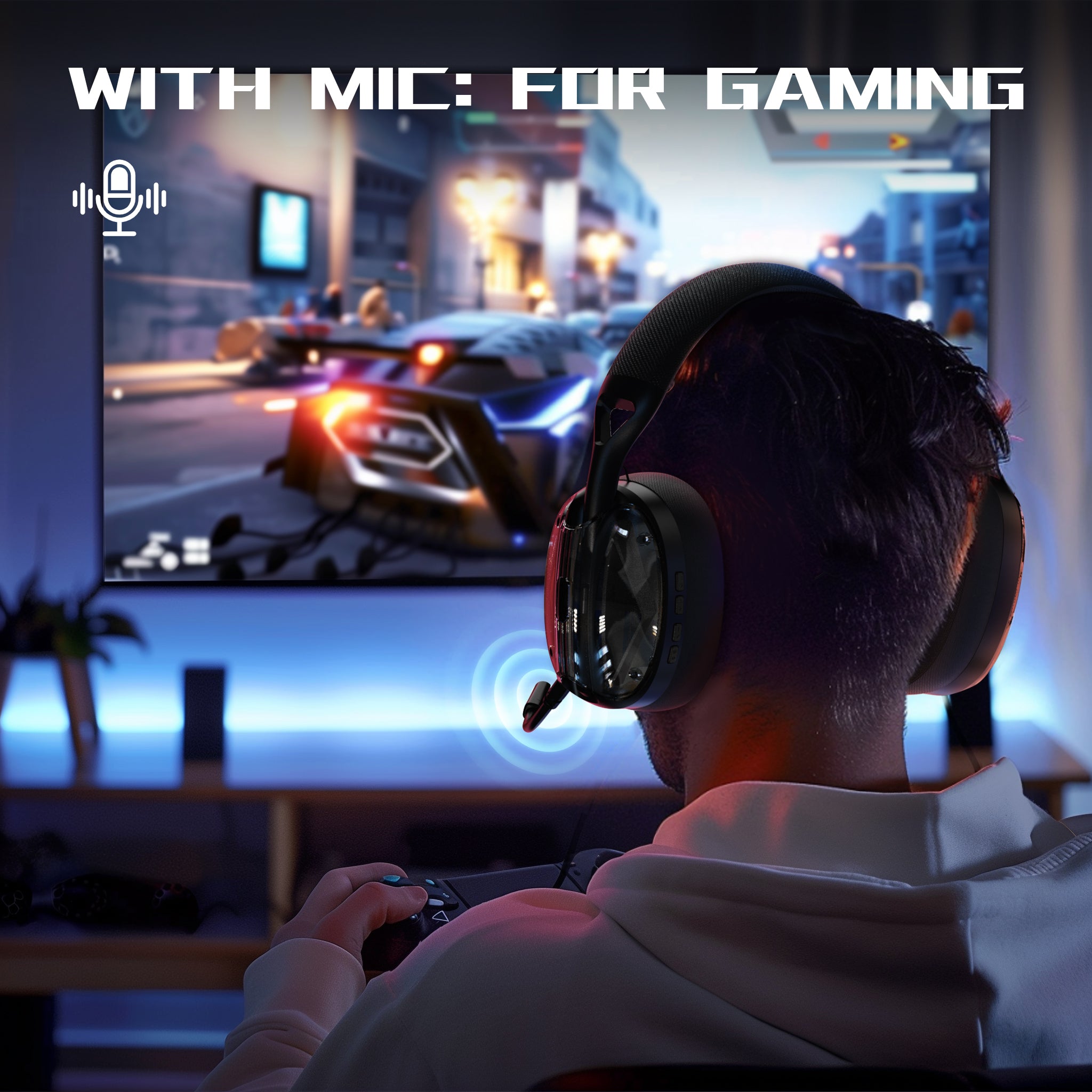 ATTACK SHARK L60 超軽量 3モード ゲーミングヘッドセット