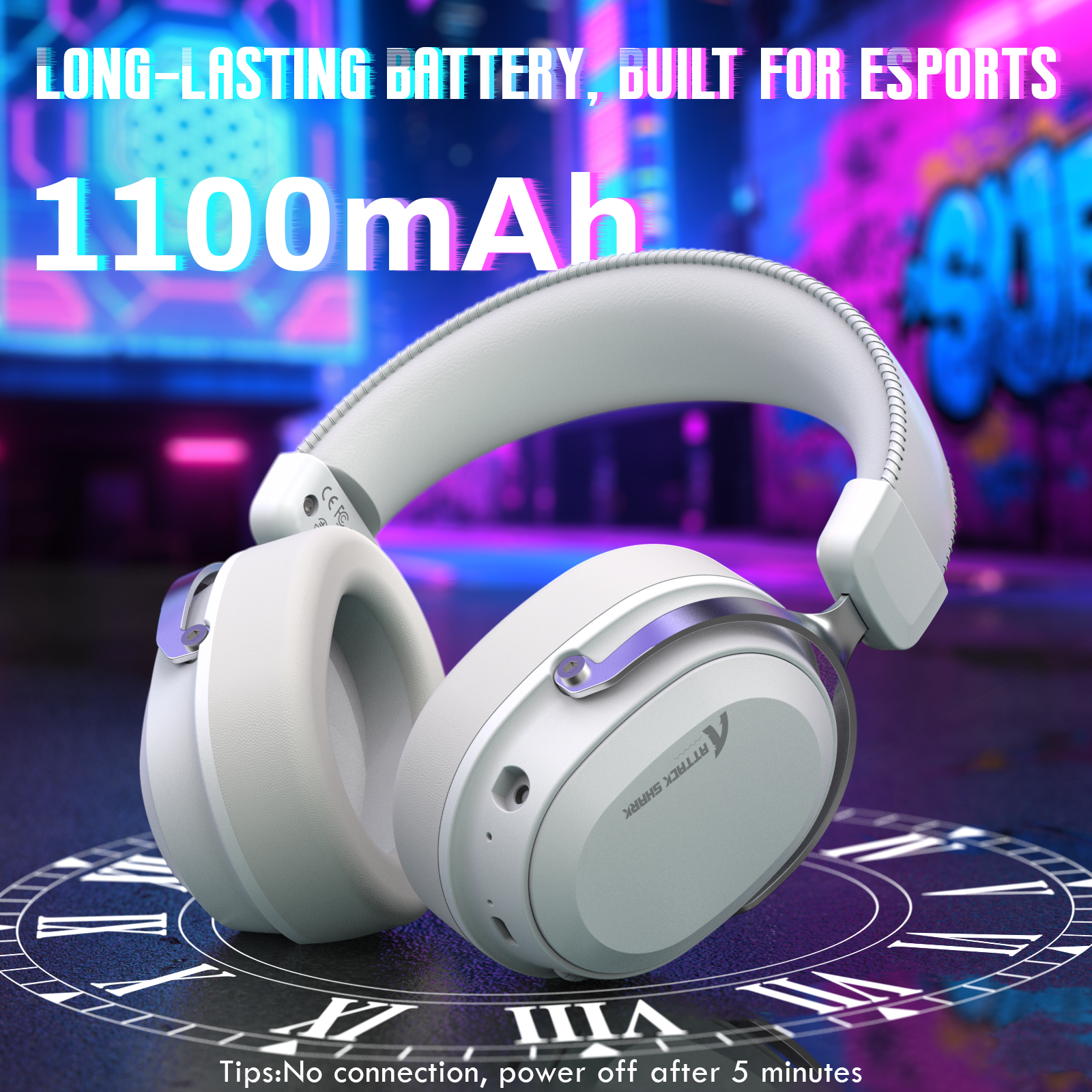 ATTACK SHARK L30PRO ワイヤレスゲーミングヘッドセット