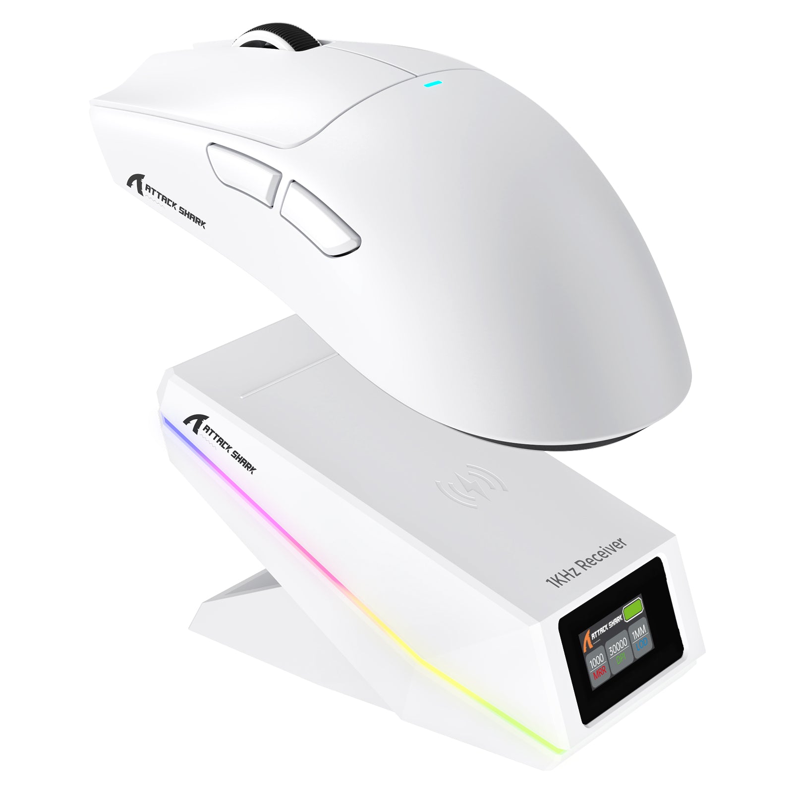ATTACK SHARK X11 PRO V2 ワイヤレスゲーミングマウス TFTディスプレイ付き充電ドック