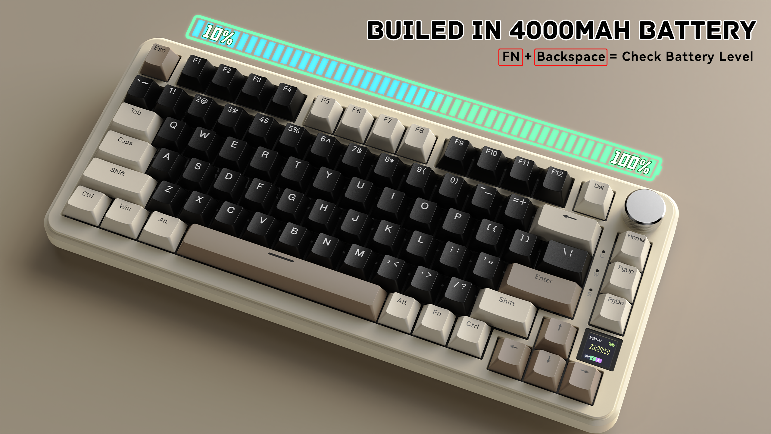 ATTACK SHARK X85PRO 3モード ガスケット メカニカル キーボード