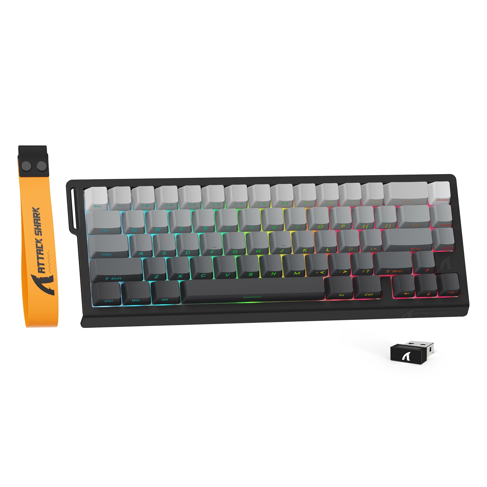 ATTACK SHARK X68PRO HE ワイヤレス ラピッド トリガー キーボード マグネティック スイッチ