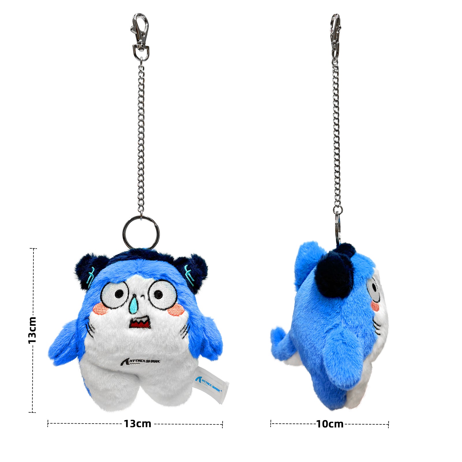 Attack Shark Plush Mascot Dimensions