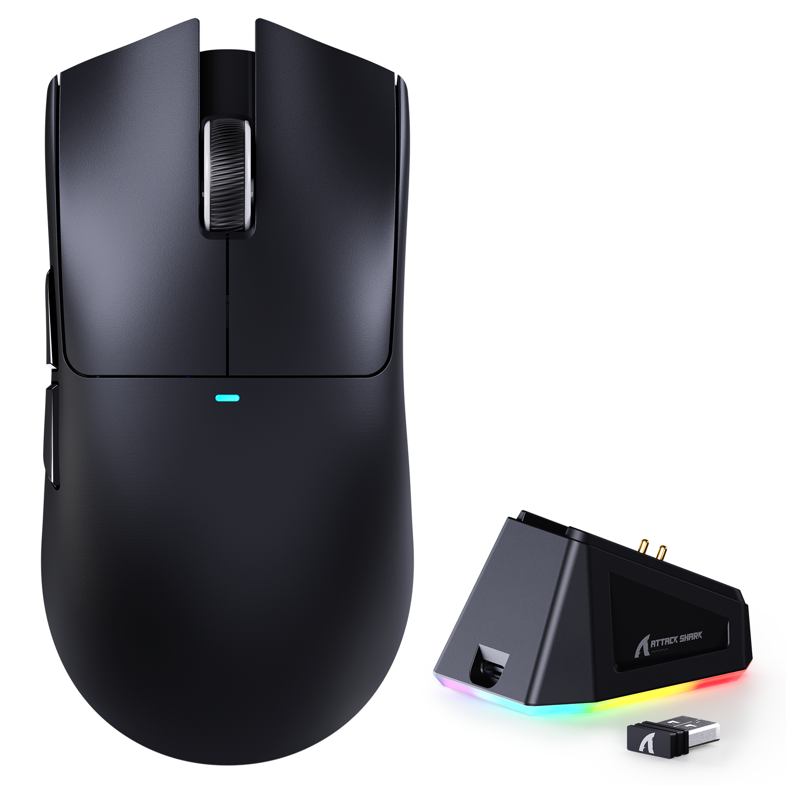 ATTACK SHARK X11 充電ドック付きワイヤレスゲーミングマウス