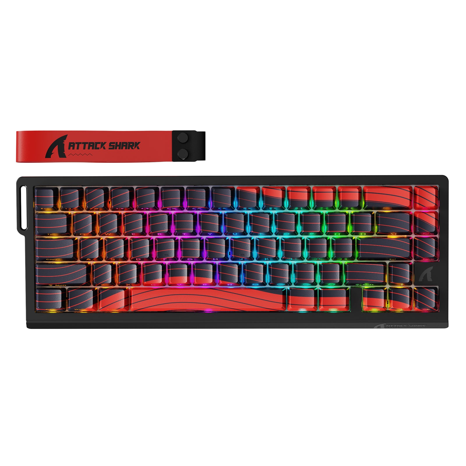 ATTACK SHARK X68PRO HE ワイヤレス ラピッドトリガーキーボード 磁気スイッチ