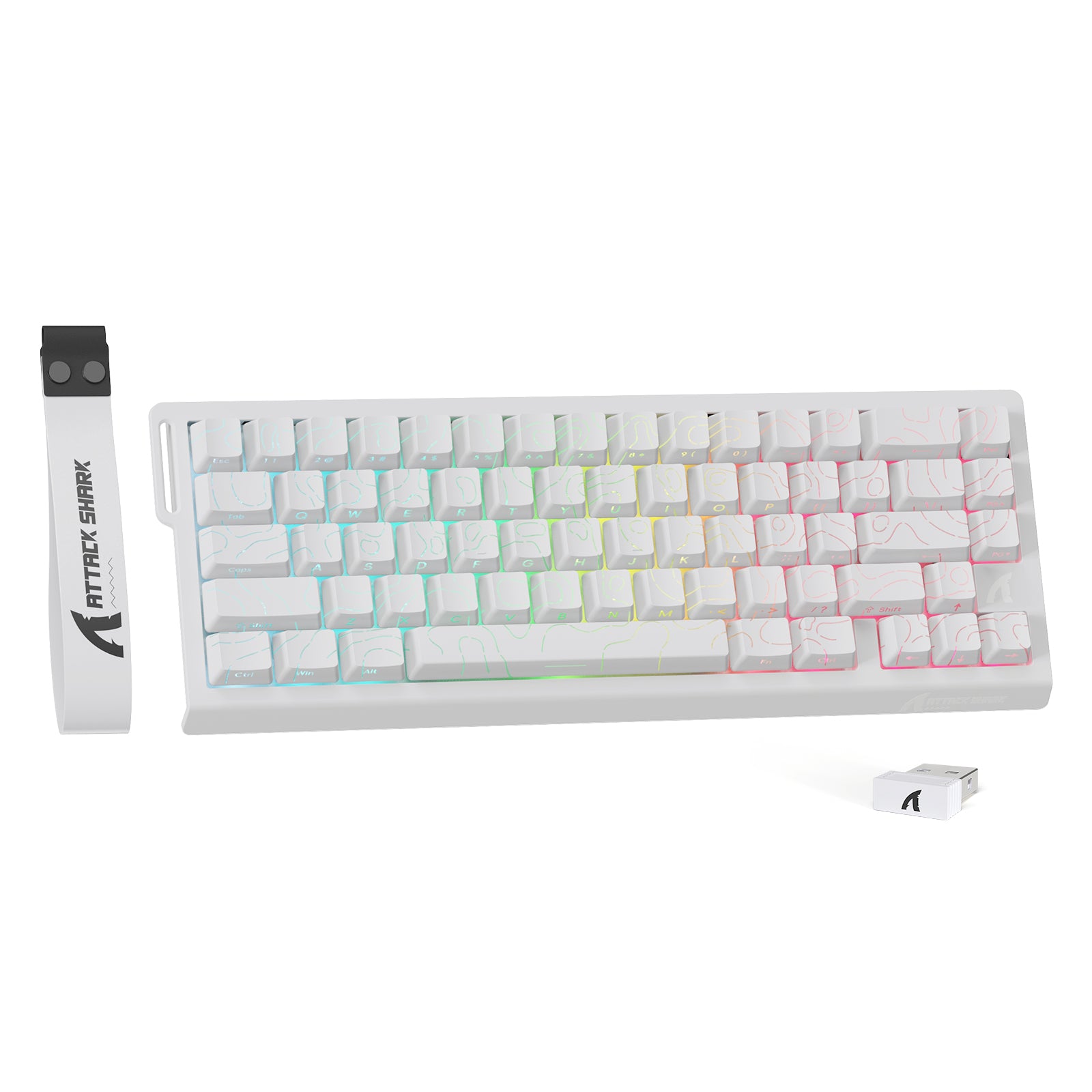ATTACK SHARK X68PRO HE ワイヤレス ラピッド トリガー キーボード マグネティック スイッチ