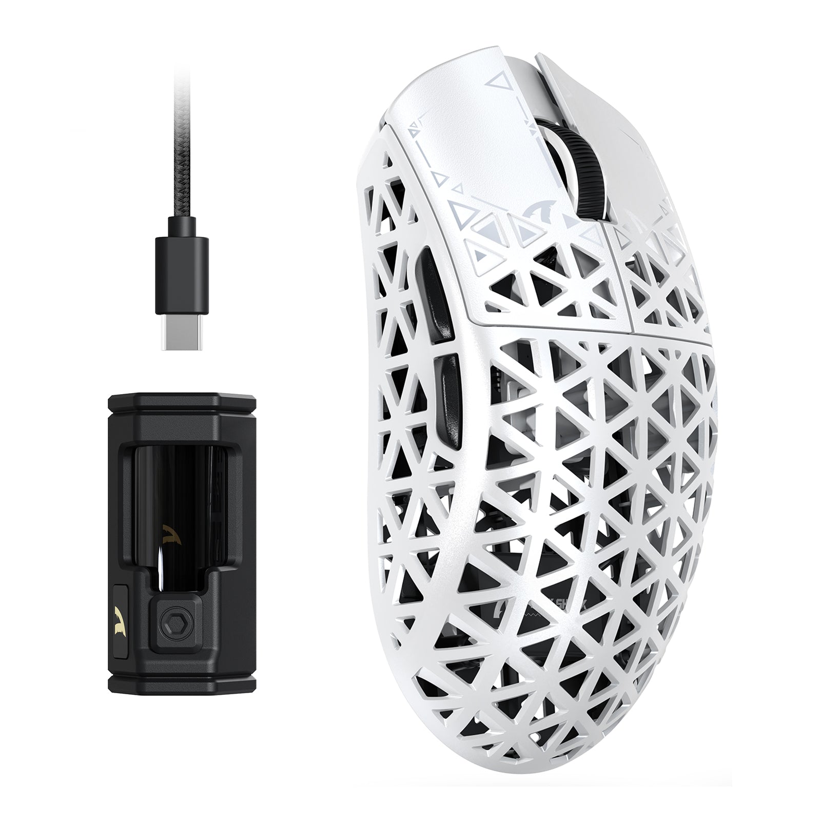 ATTACK SHARK X82PRO HE Rapid Trigger Keyboard + R5 Carbon Fiber Wireless Gaming Mouse Bundle