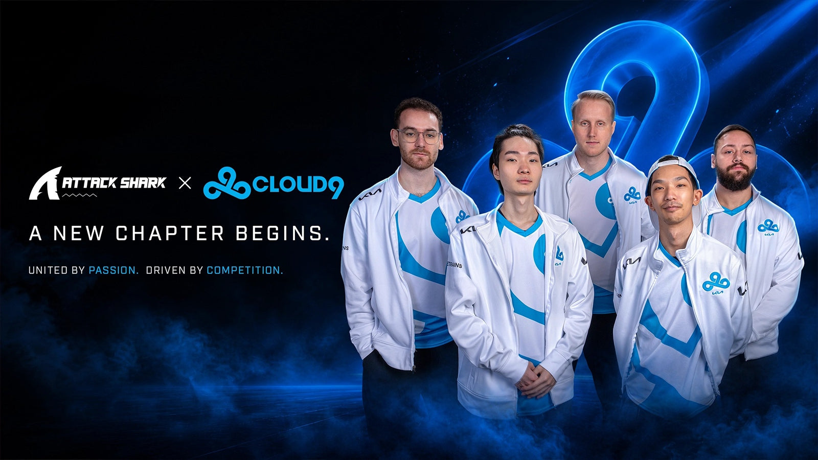 ATTACK SHARK、Cloud9のリーグ・オブ・レジェンドチームとの戦略的パートナーシップを発表