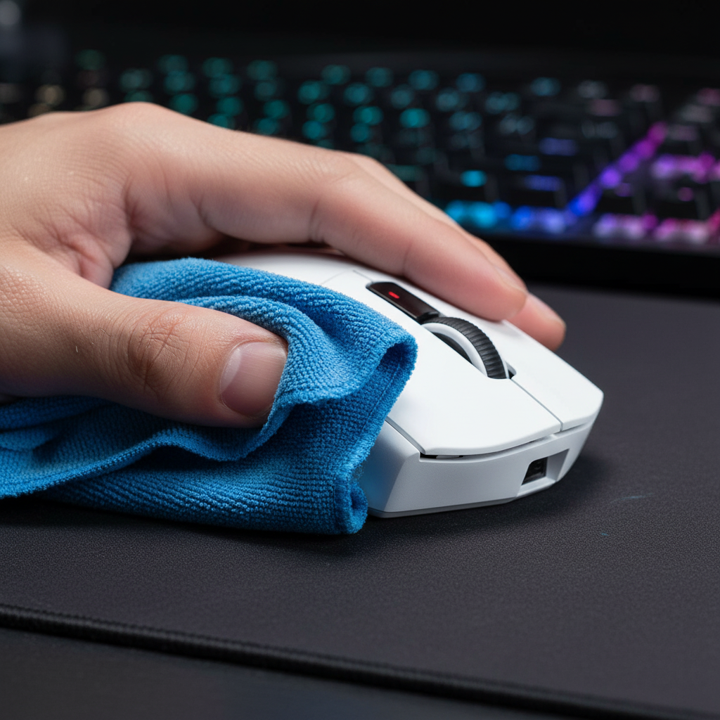 How to Remove Adhesive from Magnesium Mouse Shells