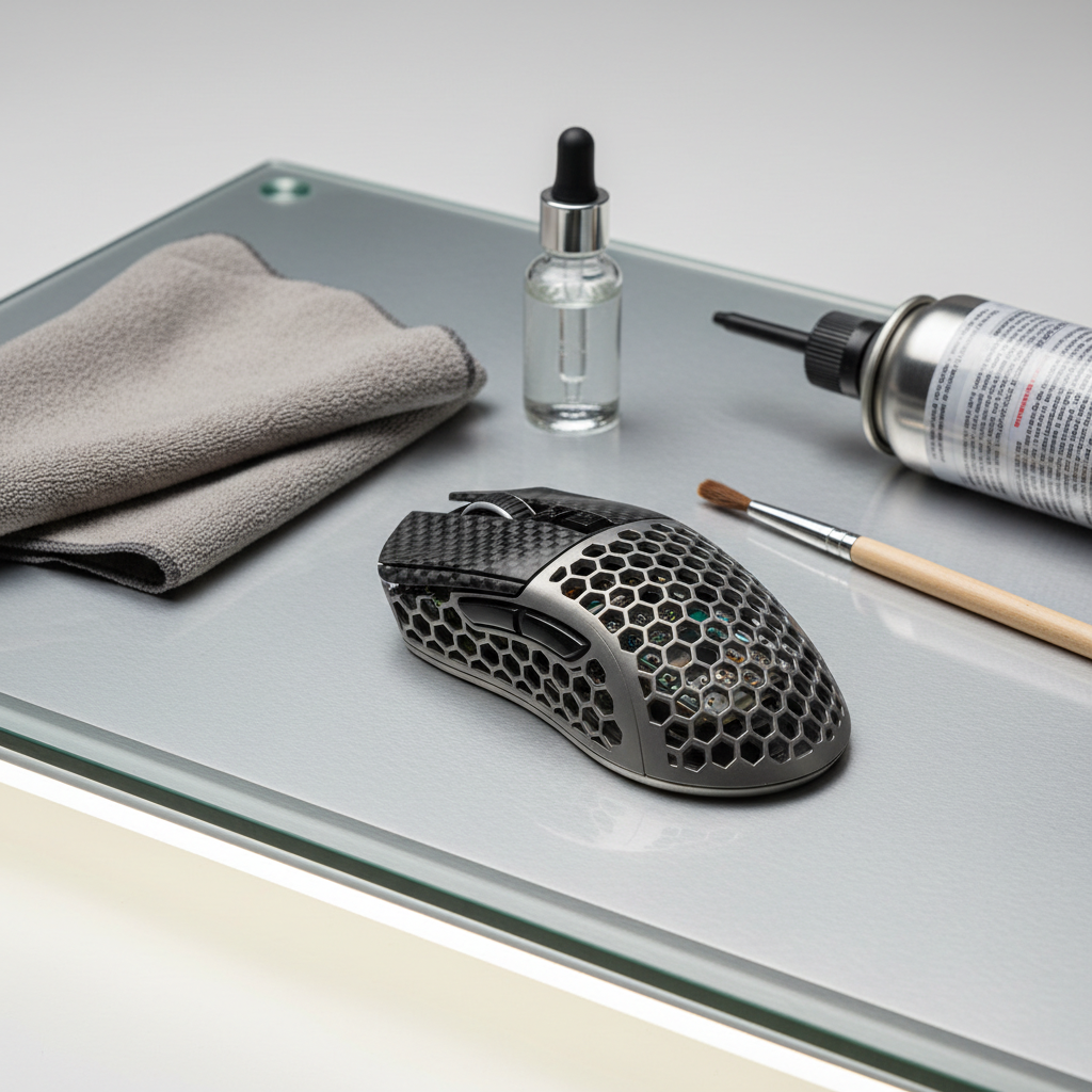 Cleaning and Caring for Carbon Fiber and Magnesium Gaming Gear