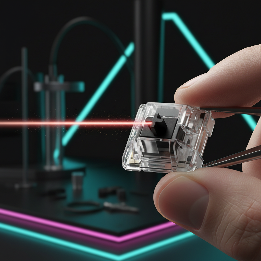Optical vs. Mechanical: Why Light-Based Switches Skip Debounce