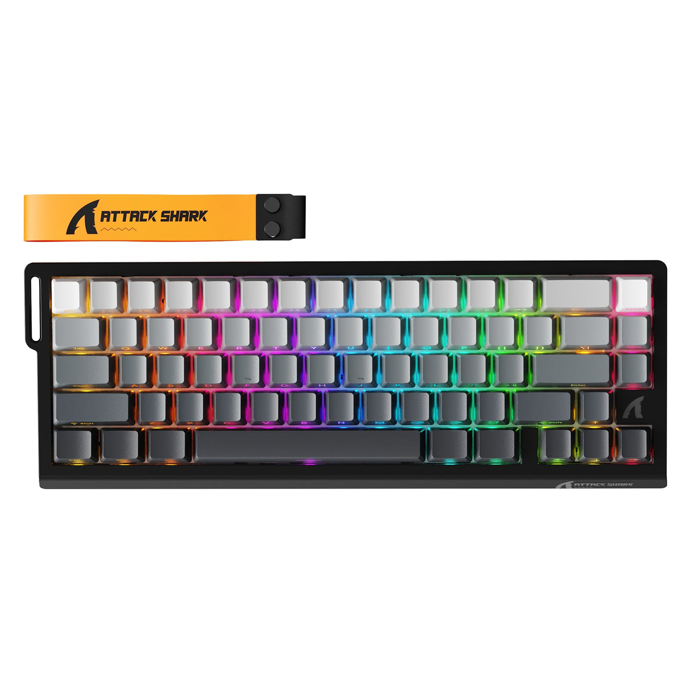 The keyboard and accessories provide a visual reference for identifying the correct device and connection materials before pairing.