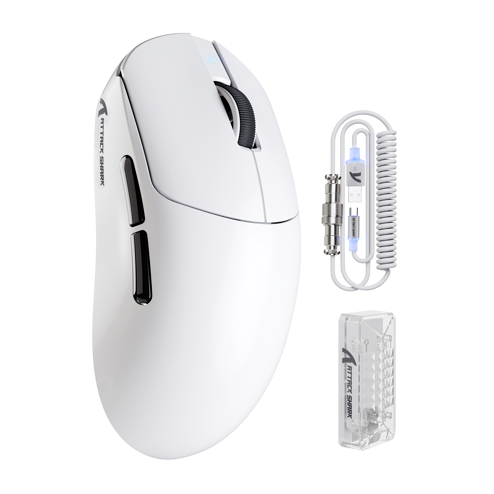 ATTACK SHARK X8PRO 超軽量ワイヤレスゲーミングマウス & C06ULTRAケーブル