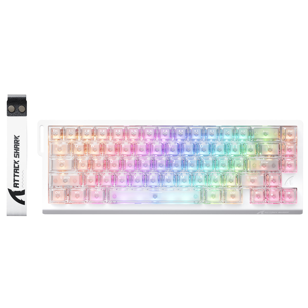 ATTACK SHARK X68 HE ラピッドトリガーキーボード マグネティックスイッチ