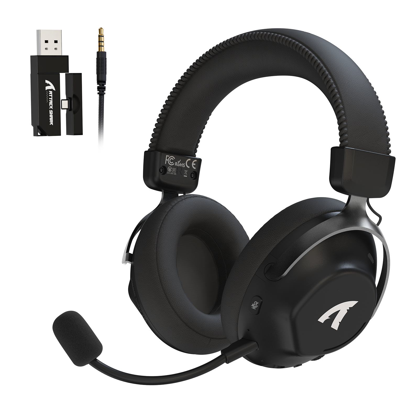 ATTACK SHARK L50PRO トリモードワイヤレスゲーミングヘッドセット