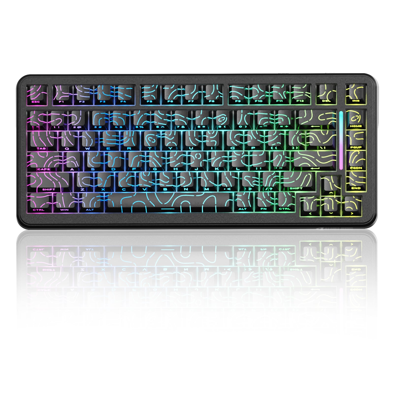 ATTACK SHARK X82PRO HE ワイヤレス ラピッドトリガー ゲーミングキーボード マグネティックスイッチ