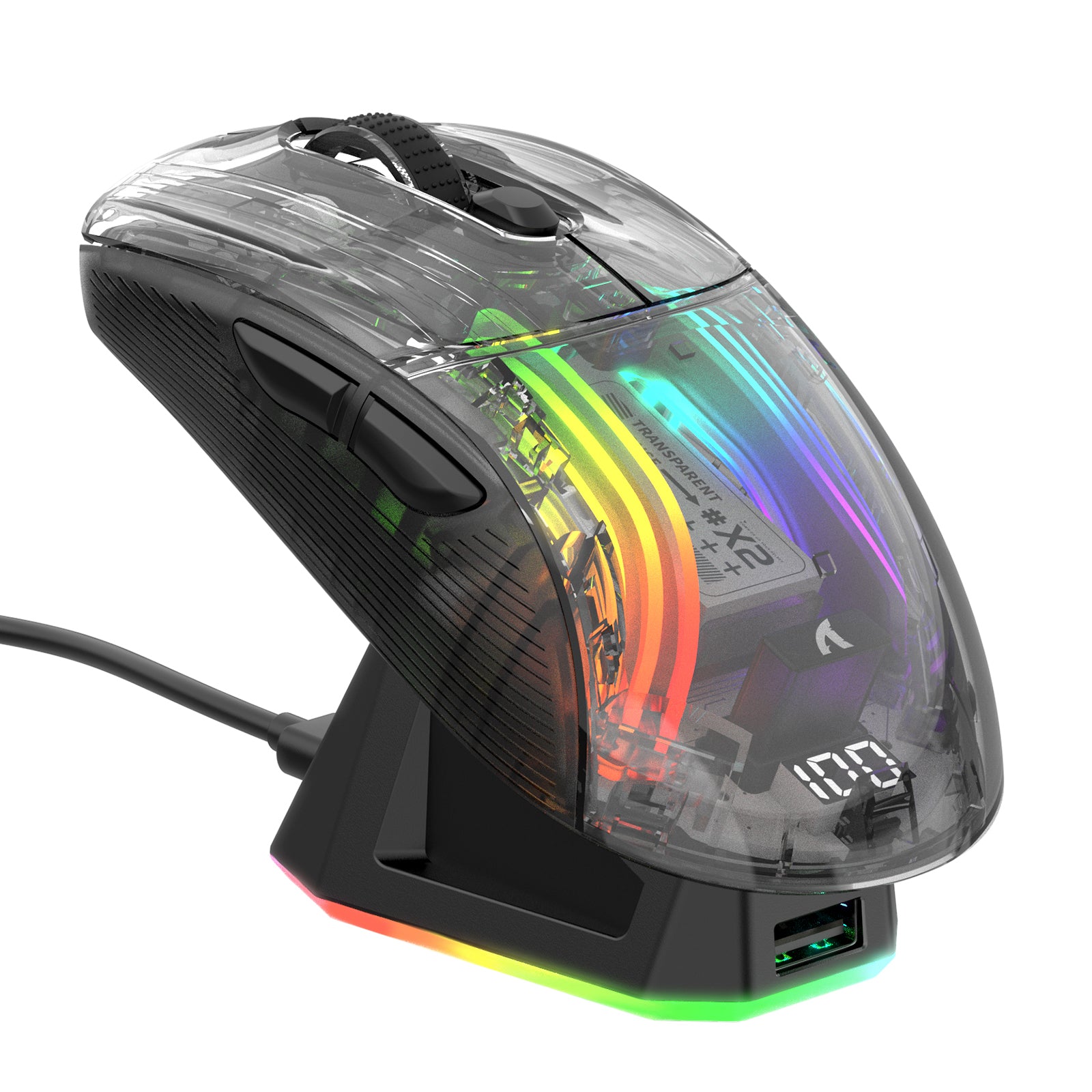 ATTACK SHARK X2PRO Wireless Gaming Mouse with Charging Dock