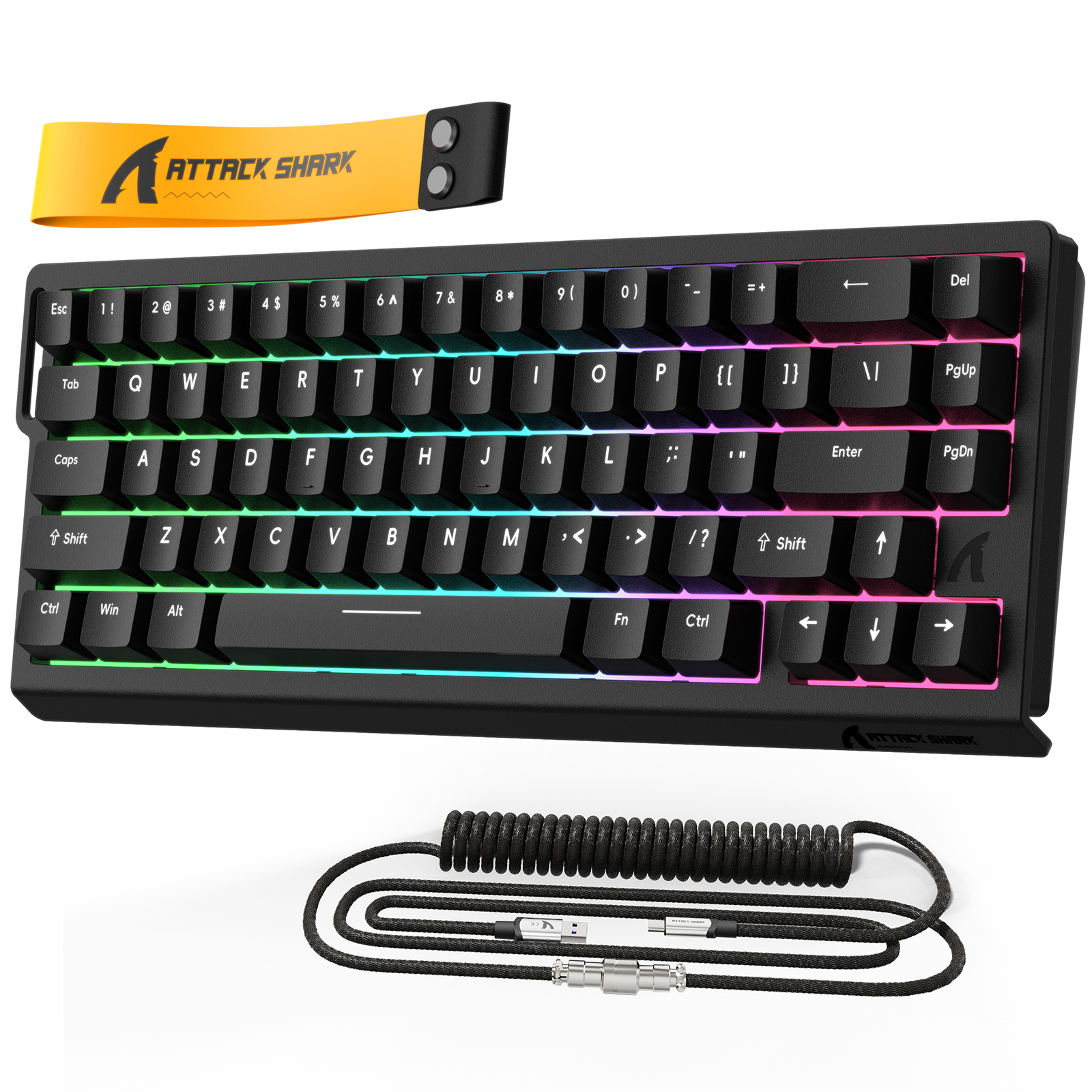 トギノン　マリンシャーク6.8 ケース付き Amazon.com: ATTACK SHARK X68MAX HE Wired Rapid Trigger Mechanical