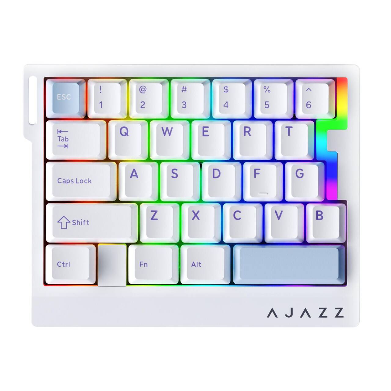 ATTACK SHARK x AJAZZ AK029 Wired One-Handed Mechanical Keyboard