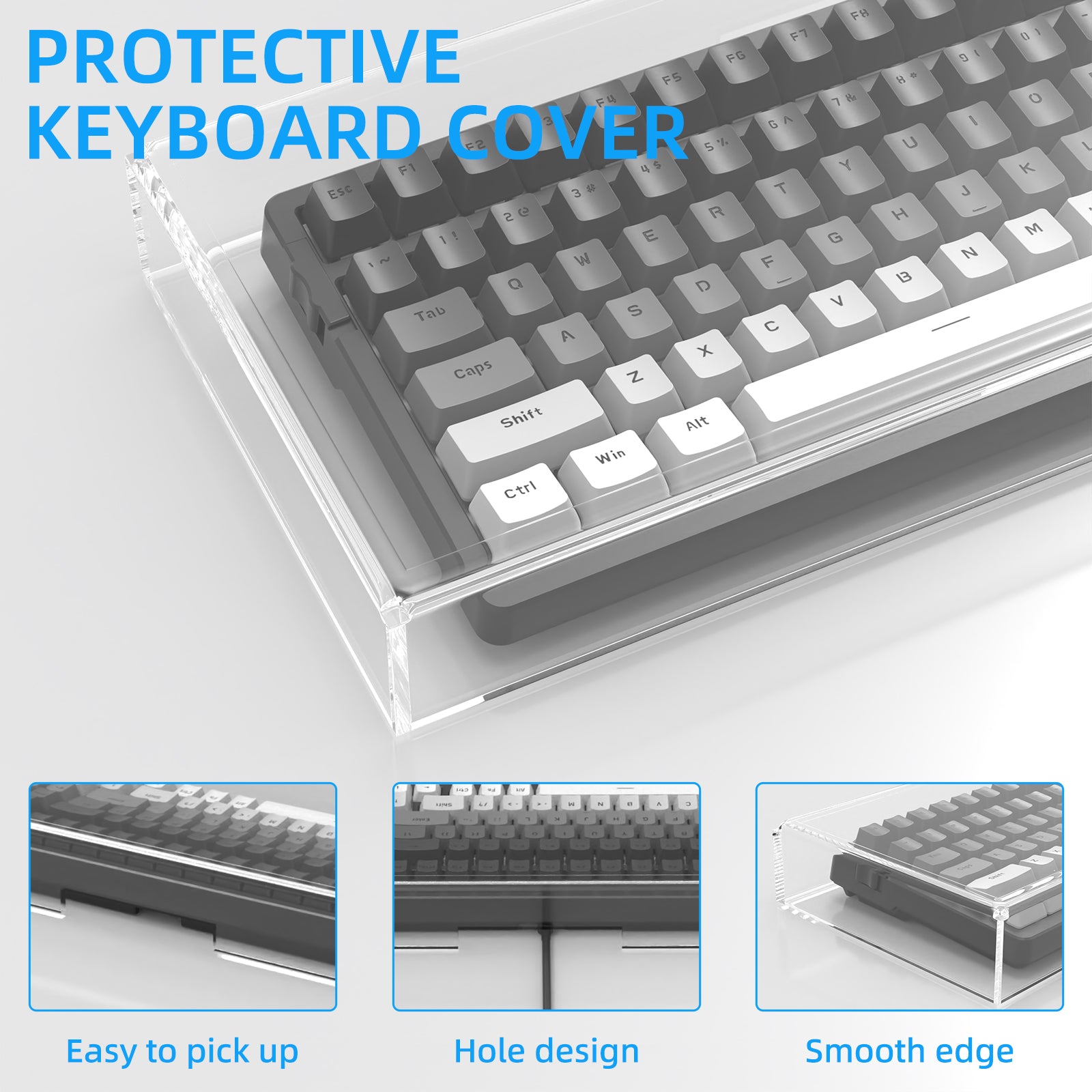 ATTACK SHARK 98 Keys Keyboard Dust Cover