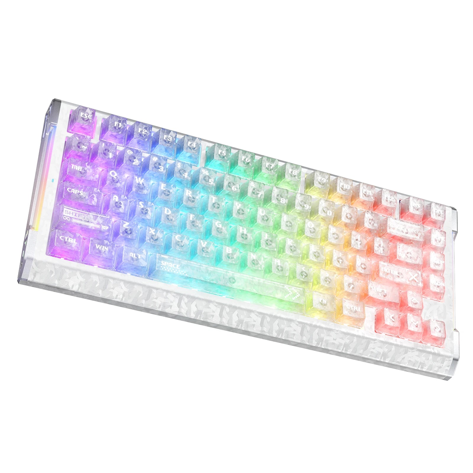 ATTACK SHARK R86 HE カーボンファイバー ラピッドトリガー キーボード マグネティックスイッチ