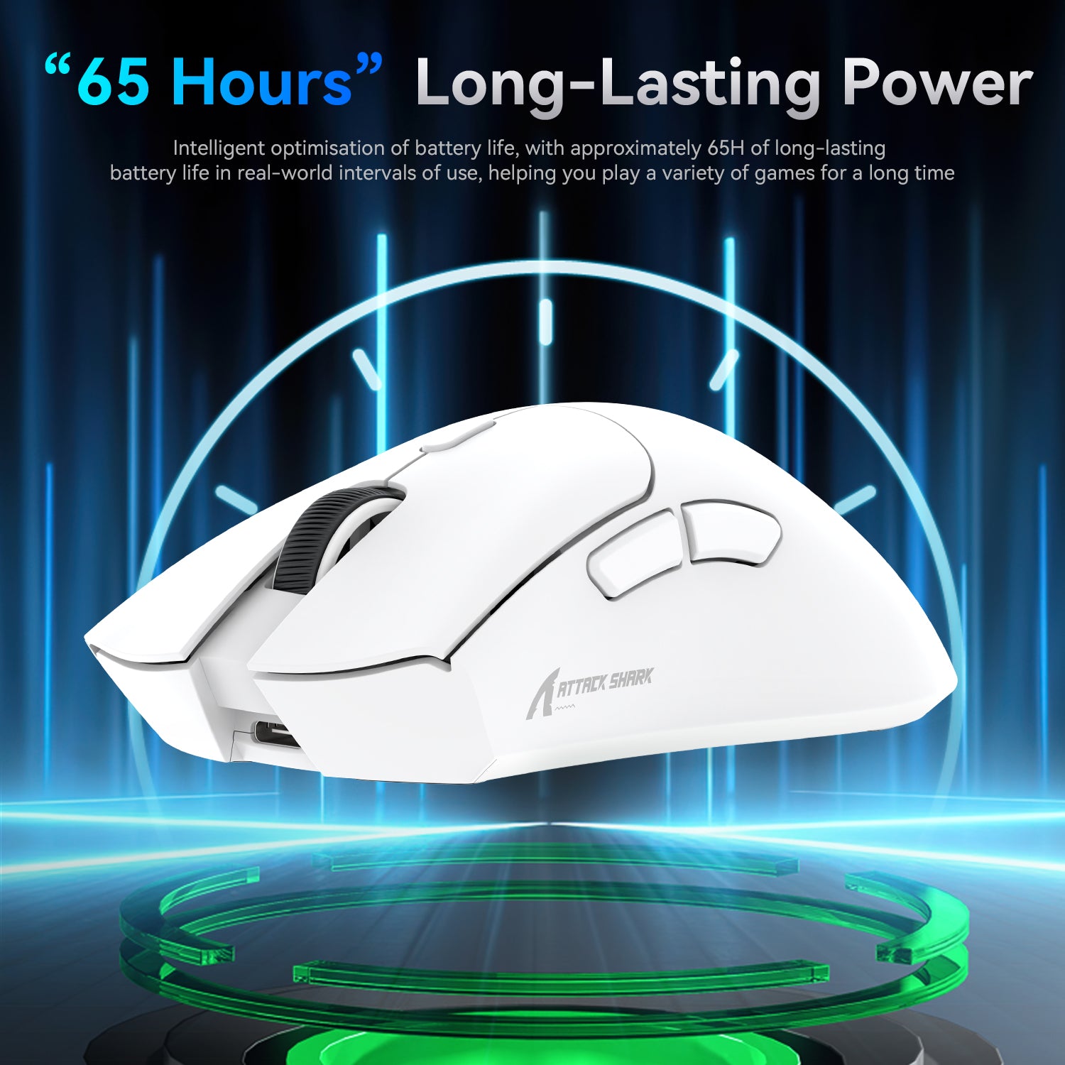 ATTACK SHARK R1 Wireless Gaming Mouse