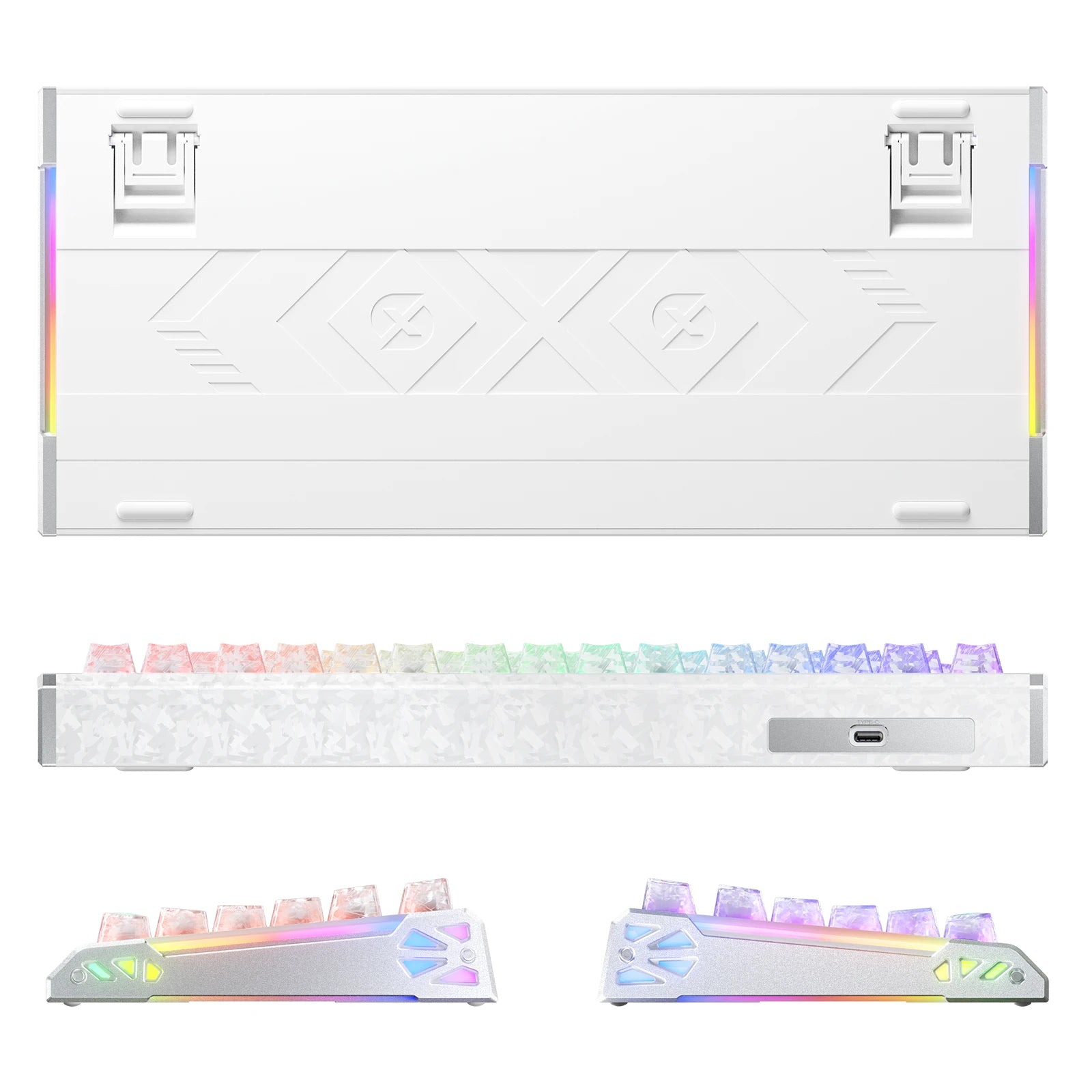 ATTACK SHARK R86 HE カーボンファイバー ラピッドトリガー キーボード マグネティックスイッチ
