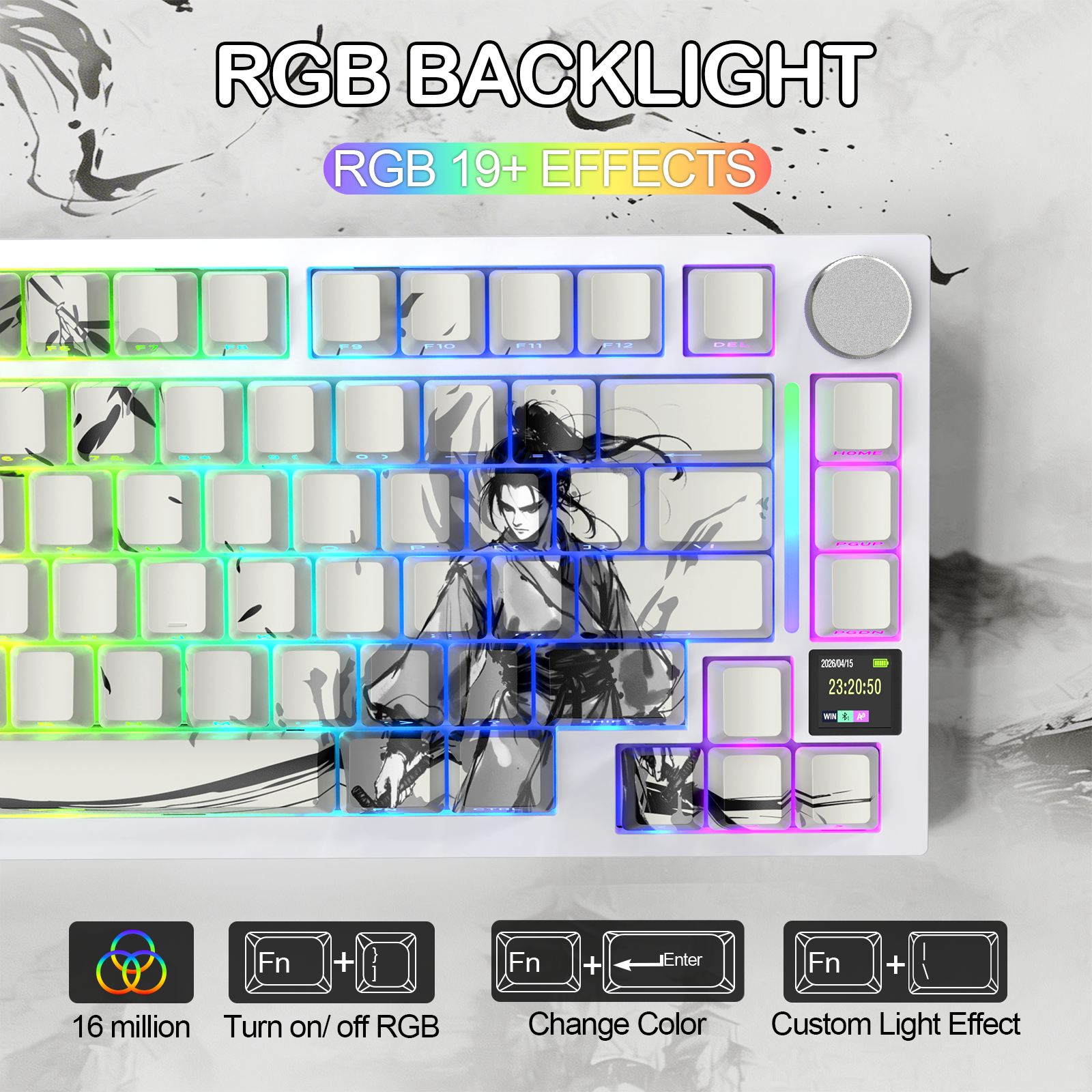 ATTACK SHARK X820Ultra トライモードガスケットメカニカルキーボード