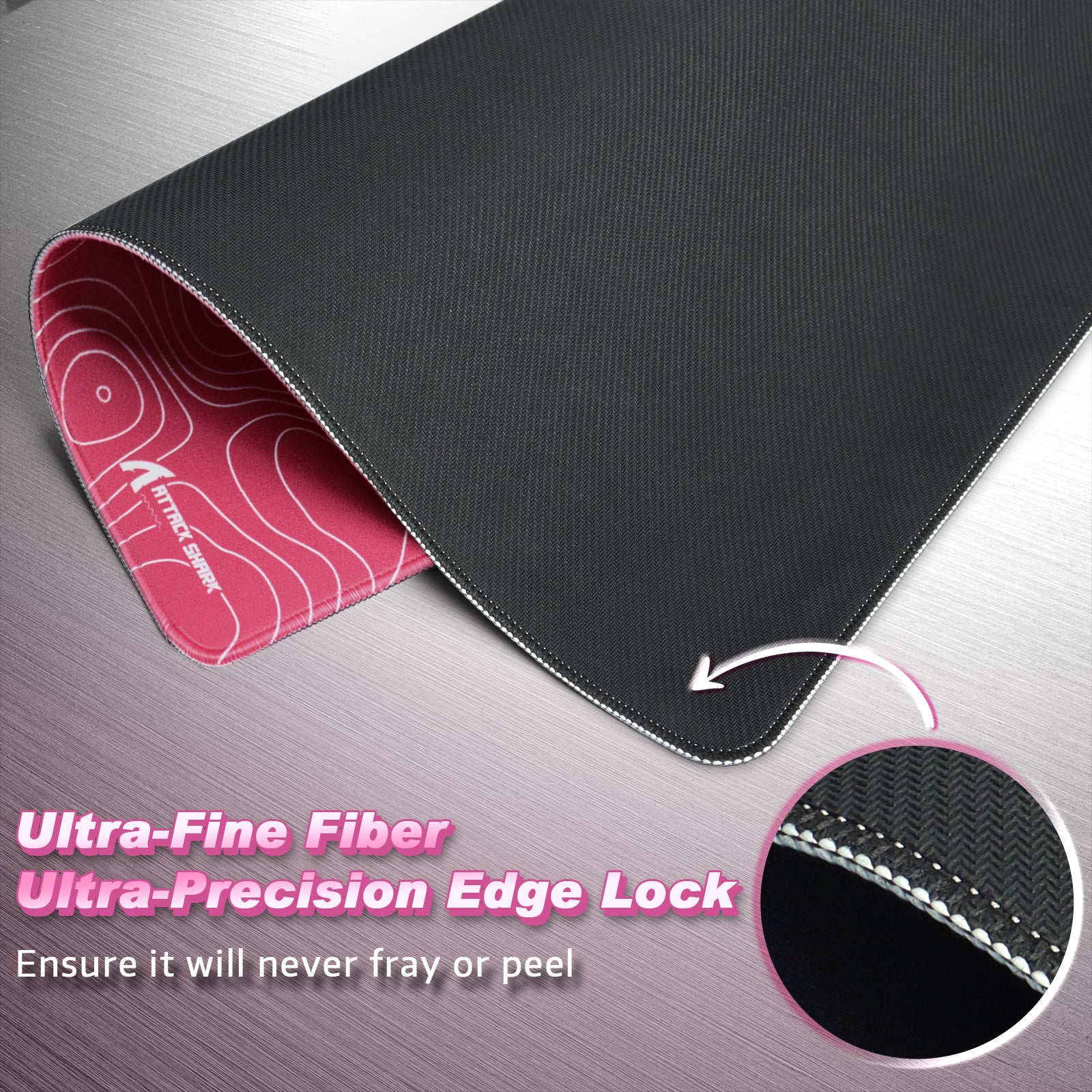 ATTACK SHARK CM02 eスポーツ ゲーミングマウスパッド