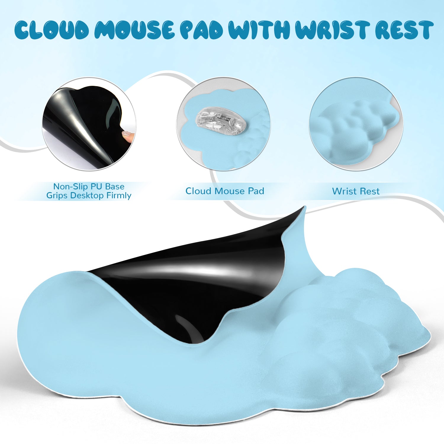 ATTACK SHARK Cloud Mouse Pad