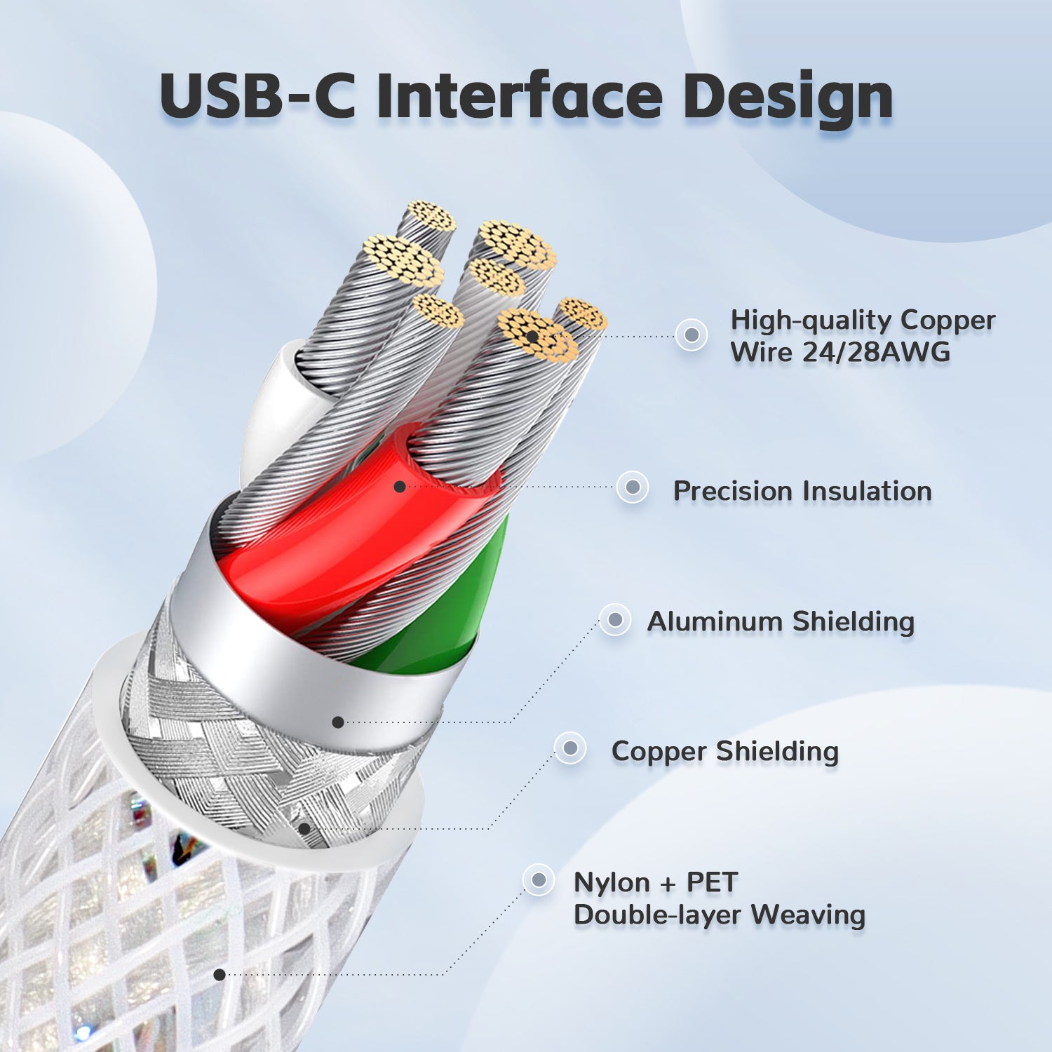 ATTACK SHARK C03 COILED CABLE