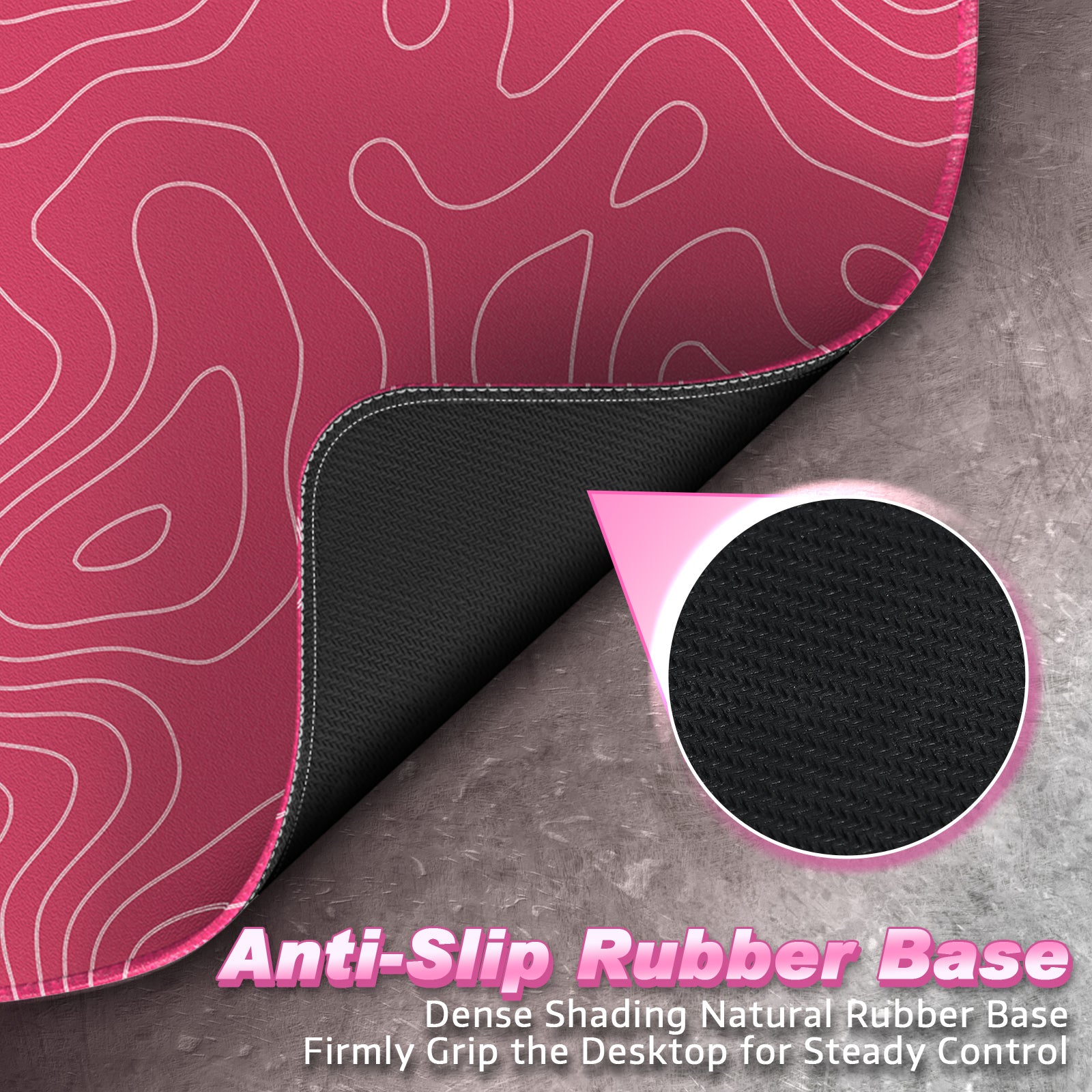 ATTACK SHARK CM02 eスポーツ ゲーミングマウスパッド