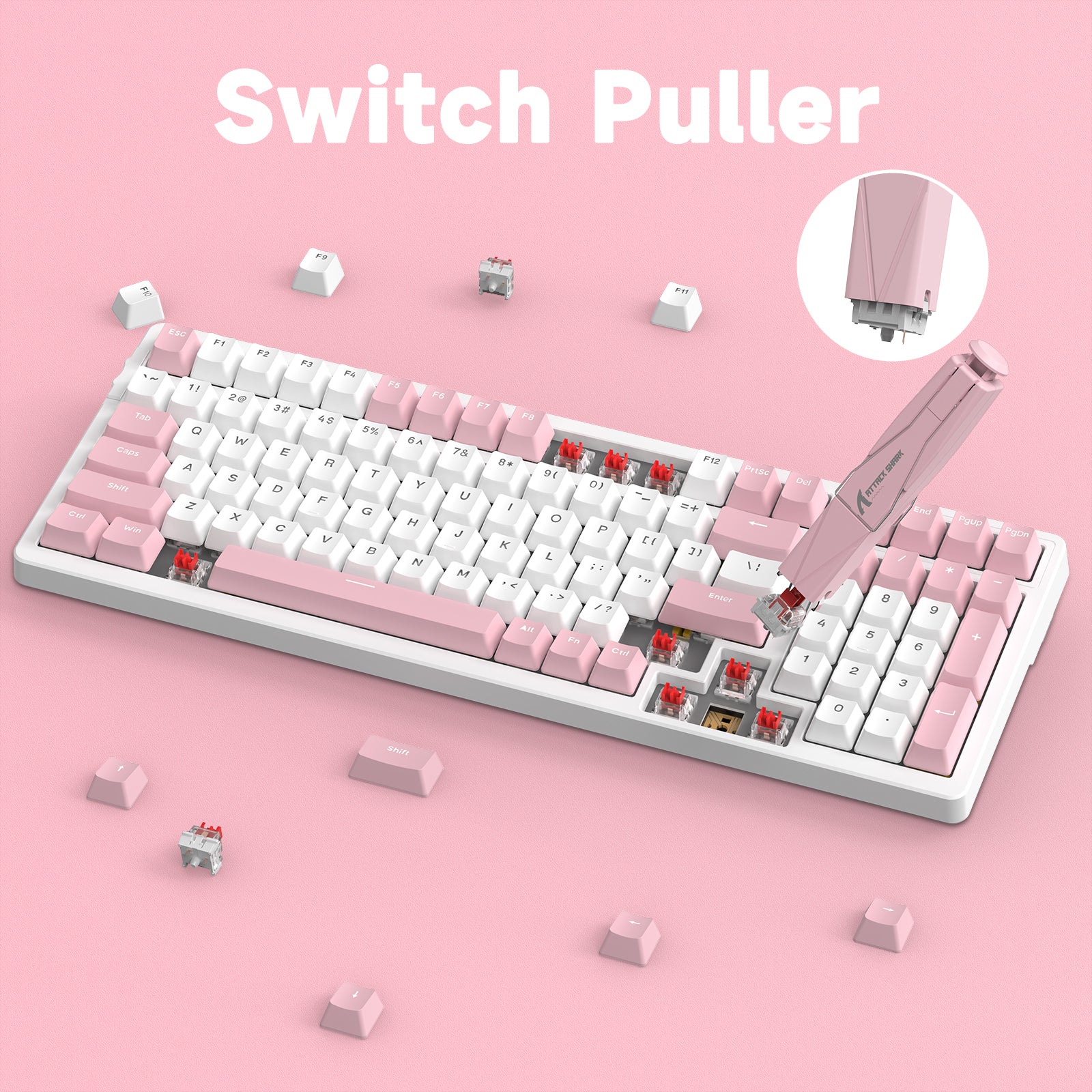 ATTACK SHARK KS01 KEYCAP & SWITCH PULLER