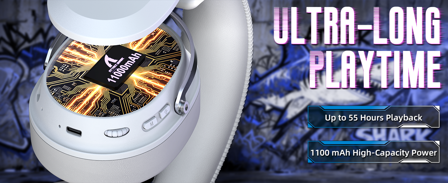 ATTACK SHARK L30PRO ワイヤレスゲーミングヘッドセット